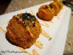 Maybe you would like to learn more about one of these? Loaded Hush Puppies From Lazy Dog Are My Fav Dog Restaurant Hush Puppies Recipe Dog Recipes