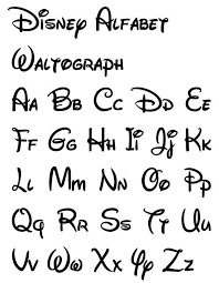 Alphabet Lol Disney Letters Harfleme Yazi Fontlari