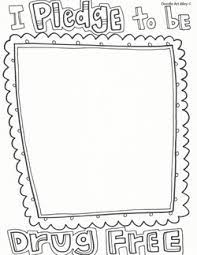 Explore the latest line art. Red Ribbon Week Coloring Pages And Printables Classroom Doodles