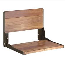 Moen Fold Down Teak Shower Seat In Old World Bronze Dn7110owb The Home Depot Teak Shower Seat Shower Seat Teak Shower