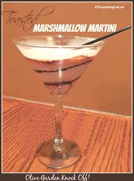 Some dishes on the olive garden menu are quite expensive, but there are some which are affordable. Toasted Marshmallow Martini Olive Garden Copy Cat