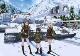 Girls Und Panzer Nonna Girls Und Panzer Katyusha Girls Und Panzer Klara Girls Und Panzer Is 2 Kv 2 Tiger 131 Nishizumi Maho Tank Anime Girls 4k Wallp