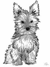 Yorkie coloring pages are a fun way for kids of all ages to develop creativity, focus, motor skills and color recognition. Gravritersdes Realistic Yorkie Coloring Pages