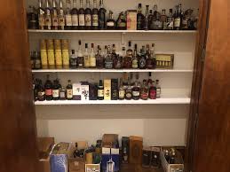 How to select liquor cabinets. Weekend Project Converted My Office Closet To A Liquor Cabinet Whiskey