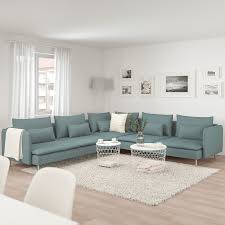 Soderhamn Ecksofa 6 Sitzig Finnsta Turkis Ikea Deutschland Small Living Room Decor Ikea Living Room Small Living Rooms