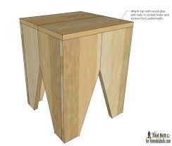 This is one of the most creative and design stool we've seen from repurposed pallet. Remodelaholic Diy Modern Natural Wood Block Stools