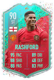Manchester united striker marcus rashford has been given a special edition futmas card on fifa 20 ultimate team, but has sent a warning about his teammate daniel james on the game. Fifa 20 90 Marcus Rashford Fut Birthday Player Review