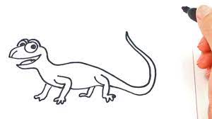 If you want to use this image on holiday posters, business flyers, birthday invitations, business coupons, greeting cards, vlog covers, youtube. How To Draw A Lizard Lizard Drawing Lesson Step By Step Youtube