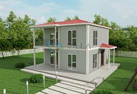 Cift Katli Prefabrik Ev 114 M Evler Sayfiye Evleri Villa