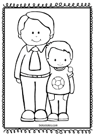 Imágenes y dibujos para niños del día del padre online, pintar y colorear. Coleccion De Gifs Imagenes Y Diplomas Por El Dia Del Padre Para Colorear