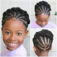 60 Braids For Kids 60 Braid Styles For Girls Natural Hairstyles For Kids Cornrow Styles For Girls Natural Hair Styles