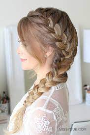It's the perfect red carpet hairstyle! Side French Braid Missy Sue