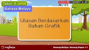 Lakukan beberapa cara berikut untuk membuat makanan tetap tahan lama tanpa pengawet. Tahun 5 Bahasa Melayu Upsr Penulisan Ulasan Berdasarkan Bahan Grafik Youtube