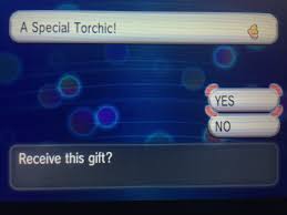 Why reset your game so much? Psa Get Your Special Edition Torchic In Pokemon X And Pokemon Y
