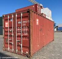 ‫حاوية مستعملة مهملة 20' AS IS 5، شحن مجاني، HZKU 204 527-5 - HZ  CONTAINERS.com‬‎