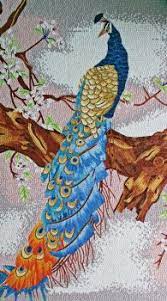 Contoh mozaik burung merak dari daun kering : Kumpulan Gambar Burung Merak Untuk Kolase Terbaik Gambar Hewan