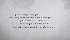 Quote Of The Day God Only Knows The Beach Boys Great Song Lyrics Quotes To Live By Quotes