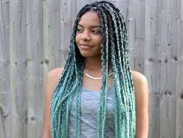 My favorite thing about this ombre box braid is its versatility. Protective Hairstyles For Hair Growth