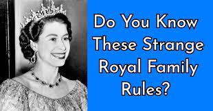 Kate middleton, meghan markle, and jack brooksbank aren't the first commoners to marry into the royal family. Do You Know These Strange Royal Family Rules Quizpug