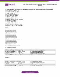 Savesave 03 neutralization reactions worksheet key for. Selina Solutions Class 9 Concise Chemistry Chapter 2 Chemical Changes And Reaction Download Free Pdf