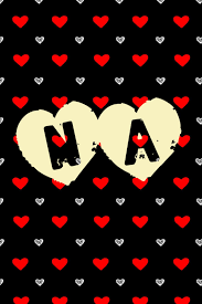 Alphabet A And N Heart Beautiful Wallpaper For Phone Red Hearts Beautiful Wallpaper For Phone Alphabet Wallpaper Pretty Wallpaper Iphone