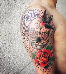 Comment réussir son dessin de tête de mort 9 étapes. 1001 Idees Tatouage Tete De Mort Mexicaine Qui Vivra Calavera