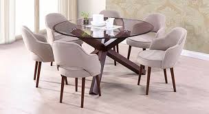 It is important to choose the right size when it comes to dining tables. Round Glass Dining Table 6 Seater Novocom Top