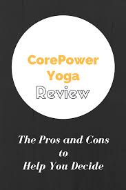 corepower yoga review is a black