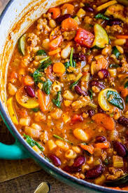 I Always Thought Minestrone Soup Was Kind Of Boring But Then I Added Italian Sausage And A S Slow Cooker Pasta Recipes Slow Cooker Pasta Sausage Soup Recipes