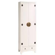 The drawers allow you to have a tremendous s. Peking Tall White Wardrobe La Casa Bella