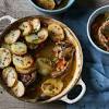 Cover the pan and lower the heat to a low simmer. 3