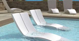 Tropitone Curve Resin Lounge Set Pool Lounge Chairs Pool Chaise Lounge Plastic Pool Chairs