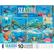 There are excellent buys on alexa devices, roku, garmin, levi's, instant pot, vera bradley. Ceaco 10 In 1 Multi Pack Seaside Jigsaw Puzzle Walmart Com Jigsaw Puzzles Jigsaw Seaside