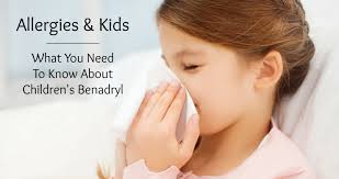 Childrens Benadryl Dosage Chart Allergies And Kids