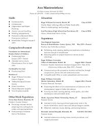 Up To Date Resume
