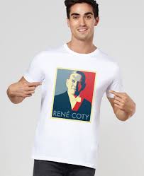Un troisieme oss 117 comment dujardin et hazanivicius ont tenu les fans en haleine pendant des annees le parisien. T Shirt Rene Coty Monsieur Tshirt Livraison Offerte