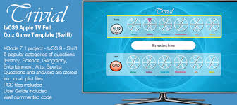 Even if nostalgia for manic minor is not a factor, this officially licensed app is still one of the best throwback games to play on your apple tv. Buy Trivial Game Template For Apple Tv Swift Trivia And Quiz For Ios Chupamobile Com