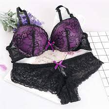 Amazon.co.jp: Underwear, Mini Deep Comfort Breathable Lace Lingerie Bra  Set, Looming Exotic Lingerie, Valentine's Day, Wedding, Gifts for Her  Single Women, Purple, 80B (Black 75A) : Clothing, Shoes & Jewelry