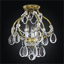 See all outdoor ceiling fans. Old World Iron 543hc13 Smooth Prism Flush Mount Lighting 3 Lights