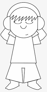 123clipartpng provides you with music notes clipart black and white png, psd, icons, and vectors. Clipart Listen To Music Cartoons Black And White Png Image Transparent Png Free Download On Seekpng