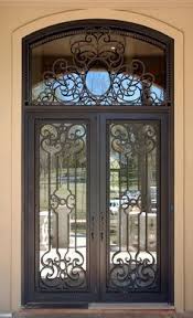 Um Estilo Simples E Moderno Vidro Ferro Grossista Do Interior Da Porta De Ferro Forjado Portas De Ferro Forjado Portas De Ferro Portas Exteriores