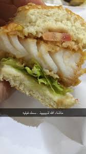 Soso On Twitter ماشاء الله تبارك الله ساندوتش سمك فيليه من محل تشيك ان بالثمامه قبل مطعم العميد جربوه على ضمانتي