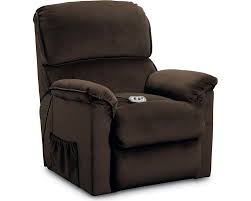 With its sleek, slightly winged back look, this recliner is sure to fit with any décor Lane 18597 Harold Power Lift Recliner 18597 Park Home