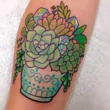 Find the best baby shower invitations and baby shower. Tattoo Uploaded By Jenn Loving The Potted Succulent Tattoos For My Other Thigh Add Some More Color And Personalization And This Just Might Be My Next Dreamtattoo 127881 Tattoodo