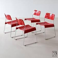 Rodney Kinsman Country England Manufacturer Omk Bieffeplast Model Omstack Chair Material Tubular Steel Pressed Steel Year Dinner Chair Chair Dining Chairs