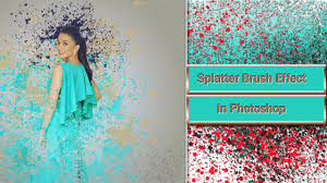 Maybe you would like to learn more about one of these? Splatter Brush Effect In Photoshop Youtube