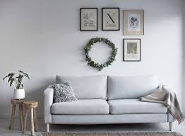 As Part Of Our Sustainability Project We Enlisted The Help Of Emma Elwin From Make It Last To Update An Old Ikea Karlstad Ikea Sofa Ikea Karlstad Sofa Covers