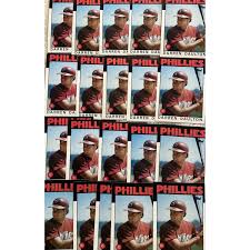 1986 Topps Baseball Darren Daulton RC Lot Of 20 Cards Phillies Rookie MLB