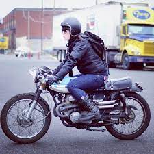 portland honda cl350 babe