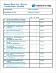 Often found in the education sector, a rubric is a tool for scoring performance based on specific criteria. 11 Free Interview Evaluation Forms Scorecard Templates